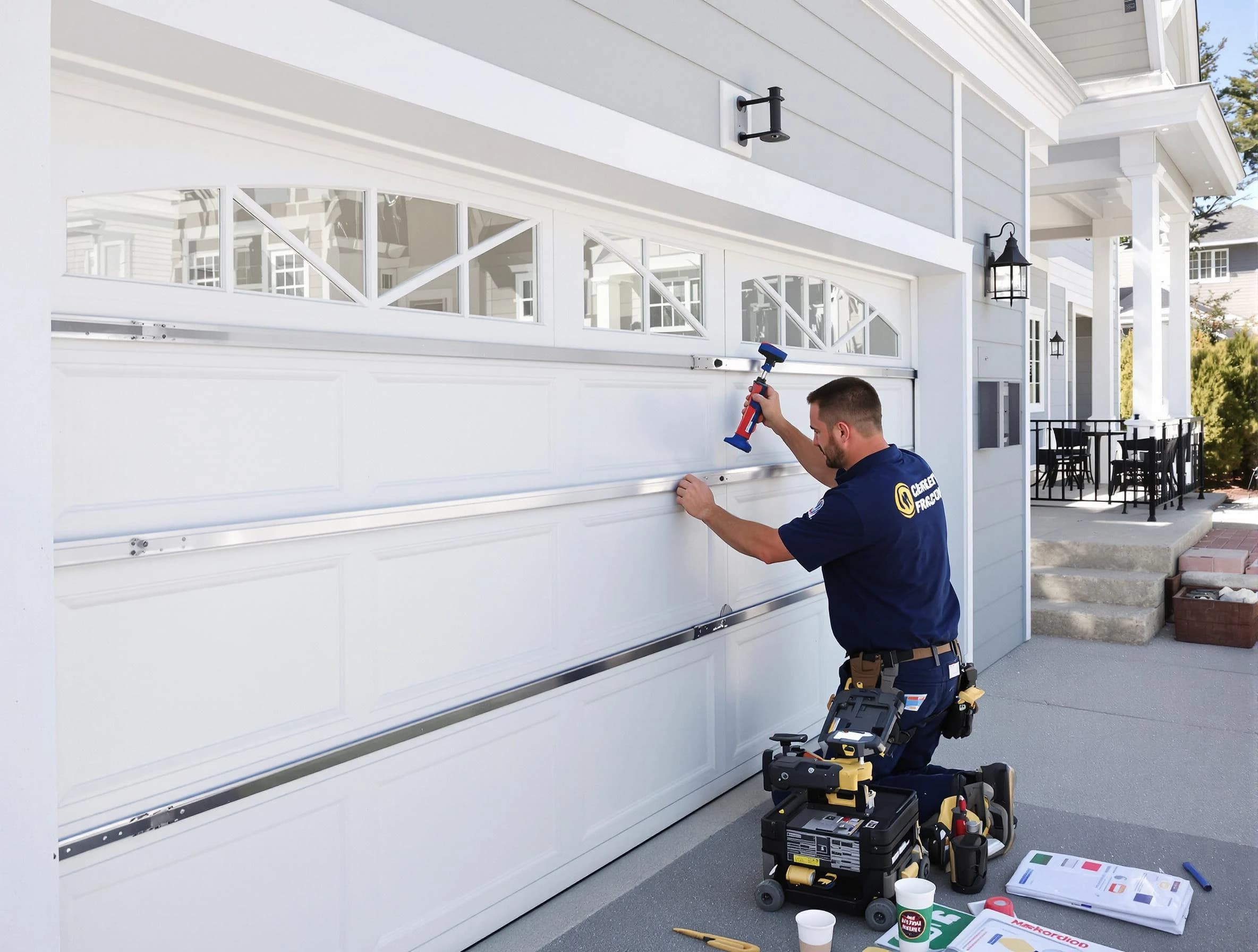 Professional garage door installation by North Plainfield Garage Door Repair in North Plainfield