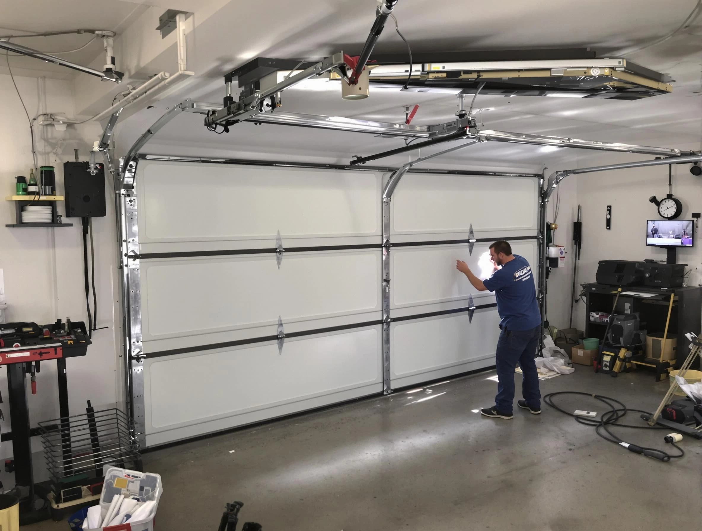 Professional garage door repair service by North Plainfield Garage Door Repair in North Plainfield