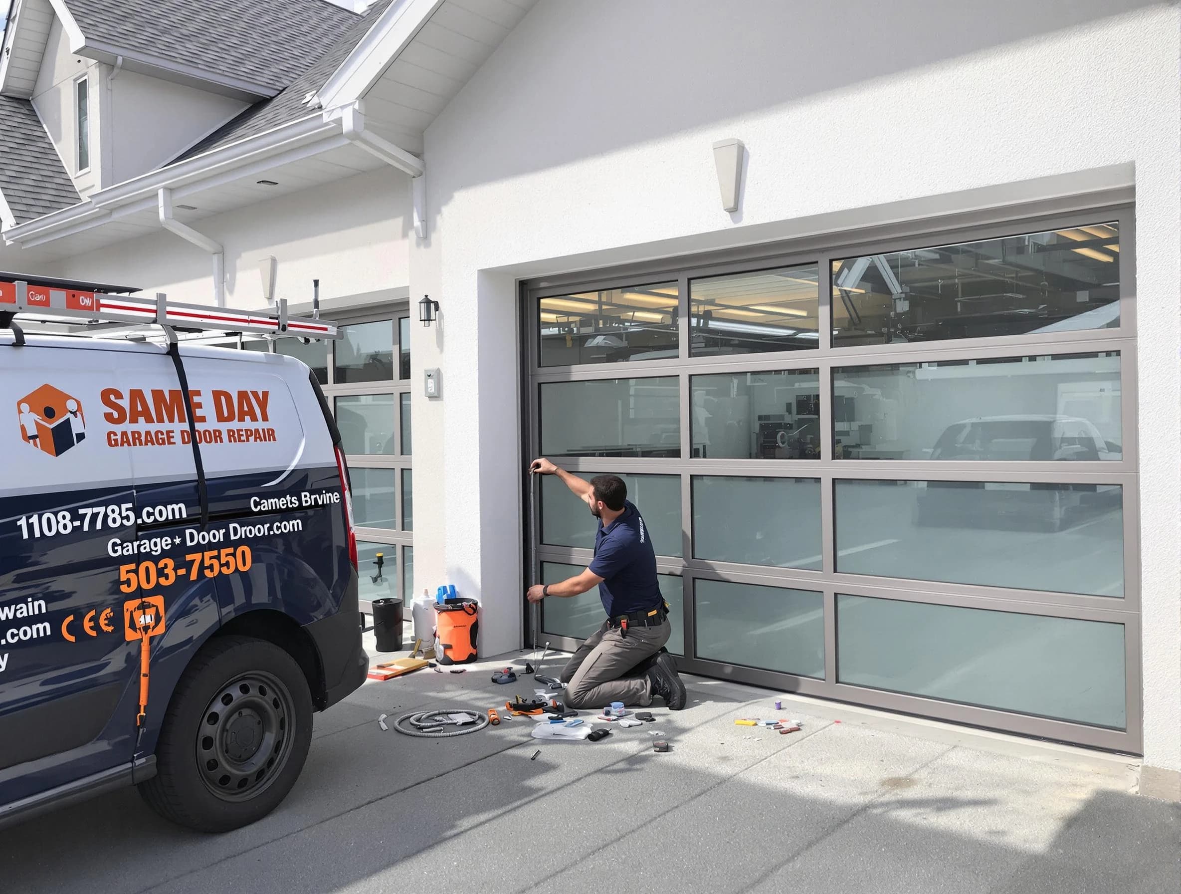 Same-day garage door repair service by North Plainfield Garage Door Repair in North Plainfield