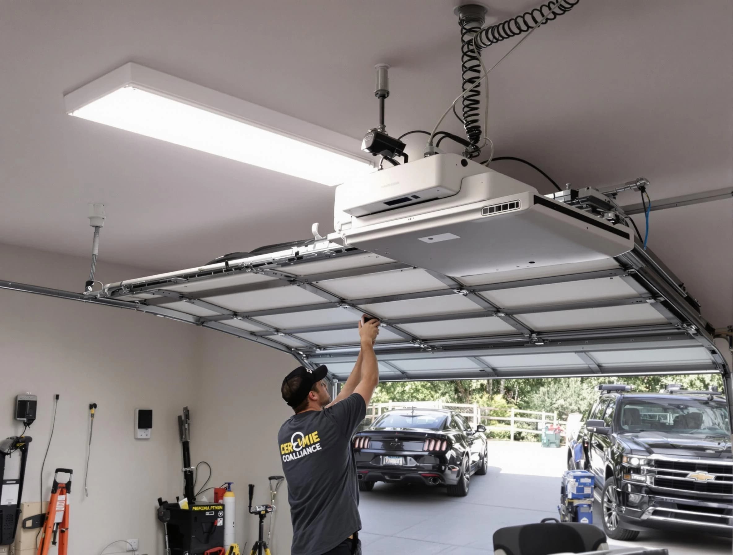 Garage Door Opener Installation in North Plainfield