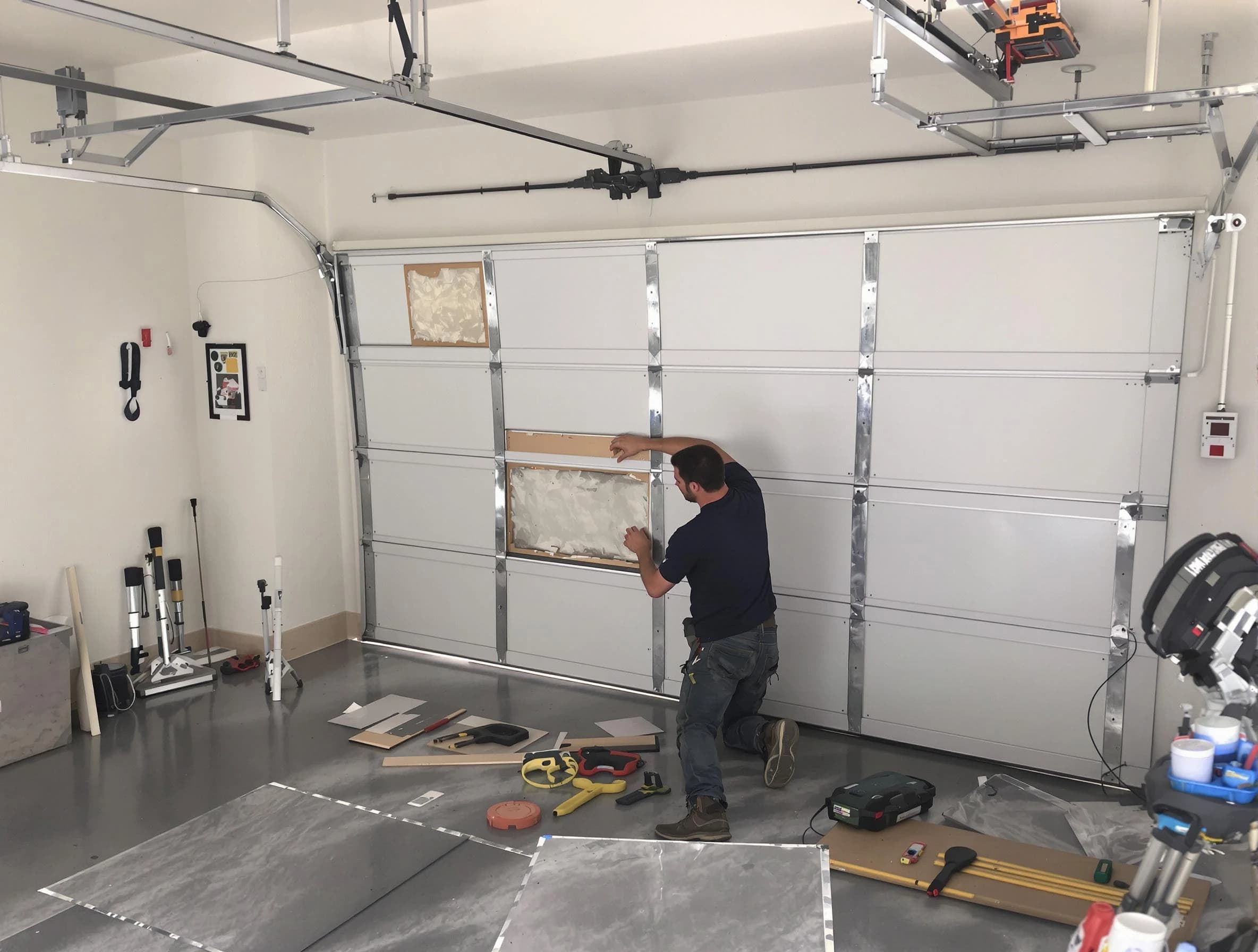 Garage Door Panel Repair in North Plainfield